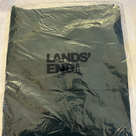 Lands End “harvest teal” turtleneck - Picture 1 of 2